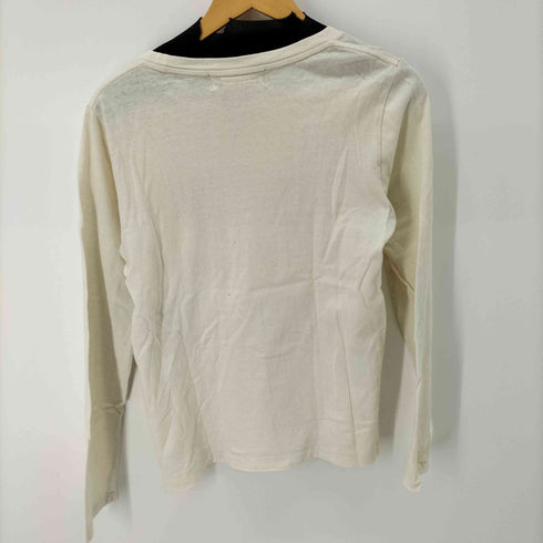 レミレリーフ REMI RELIEF フロントプリント長袖Tシャツ メンズ S