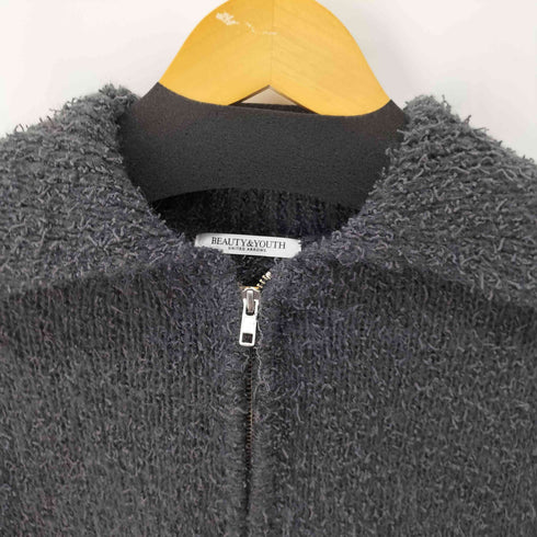 ビューティーアンドユースユナイテッドアローズ BEAUTY & YOUTH UNITED ARROWS ハーフジップ ニット プルオーバー レディース FREE