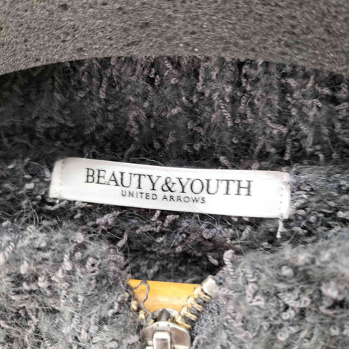 ビューティーアンドユースユナイテッドアローズ BEAUTY & YOUTH UNITED ARROWS ハーフジップ ニット プルオーバー レディース FREE