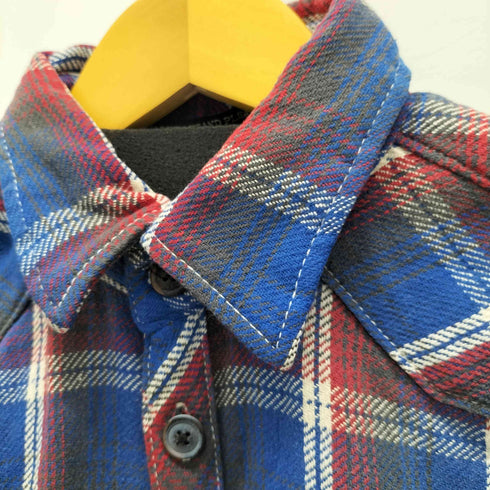 スコッチアンドソーダ SCOTCH&SODA エルボーパッチチェックネルシャツ メンズ S