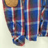 スコッチアンドソーダ SCOTCH&SODA エルボーパッチチェックネルシャツ メンズ S