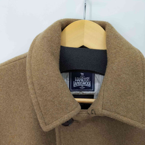 シップス SHIPS HAMILTON LAMBSWOOL シングルピーコート メンズ JPN:L