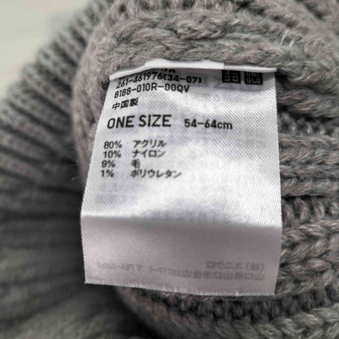 アニヤハインドマーチ ANYA HINDMARCH ヒートテックニットビーニー ニット帽 レディース ONE SIZE