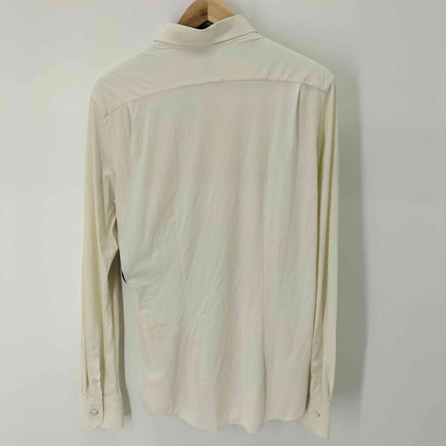 ポールスミス Paul Smith High-density stretch ソリッドドレスシャツ メンズ L