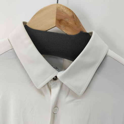 ポールスミス Paul Smith High-density stretch ソリッドドレスシャツ メンズ L