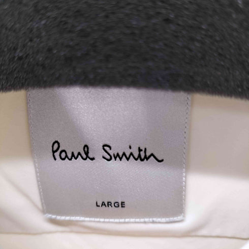 ポールスミス Paul Smith High-density stretch ソリッドドレスシャツ メンズ L