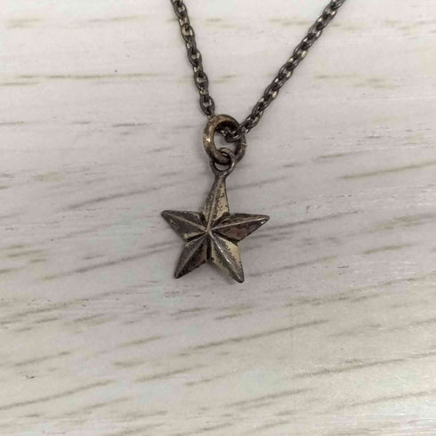ロエン Roen スターチャームネックレス silver925 メンズ FREE