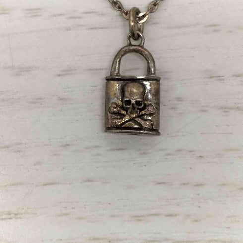 ロエン Roen スカルモチーフネックレス silver925 メンズ FREE