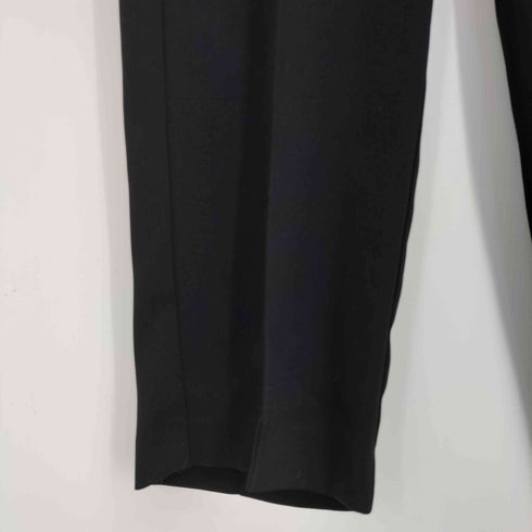 ユナイテッドアローズグリーンレーベルリラクシング UNITED ARROWS green label relaxing ダブルクロス Wゴム テーパードパンツ マシンウォッシャブル・防シワ レディース 36