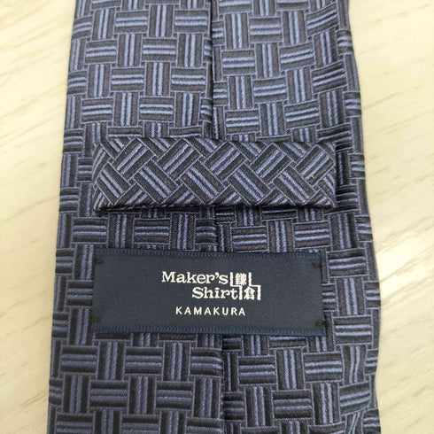 メーカーズシャツカマクラ Makers Shirt 鎌倉 シルクネクタイ メンズ