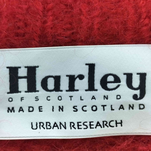 ハーレーオブスコットランド HARLEY OF SCOTLAND モヘヤニット メンズ FREE
