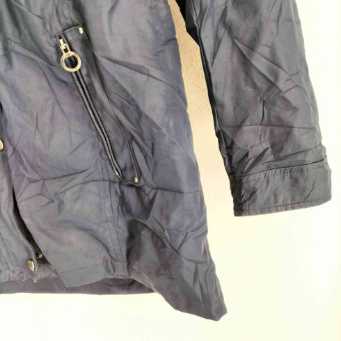 ウェザープルーフ WEATHERPROOF 裏地フリースフーデッドハーフコート レディース L
