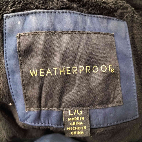 ウェザープルーフ WEATHERPROOF 裏地フリースフーデッドハーフコート レディース L