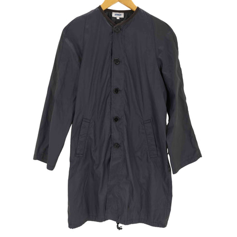 アーメン ARMEN フランス製 ノーカラーナイロンコート メンズ JPN:1