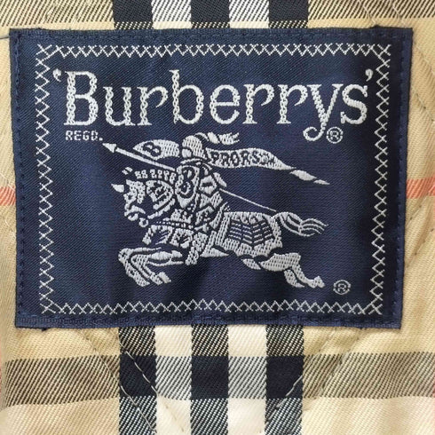 バーバリーズ BURBERRYS 裏地ノバチェック柄 ライナー付き ステンカラーコート メンズ