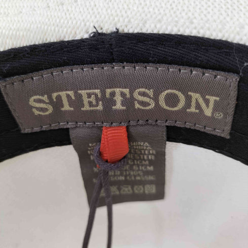ステットソン STETSON 中折れ ストローハット トリコロール メンズ XL