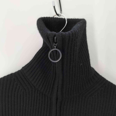 スタジオニコルソン STUDIO NICHOLSON BOW 5GG FISHERMAN RIB KNIT HALF ZIP JUMPER メンズ import:M