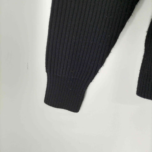 スタジオニコルソン STUDIO NICHOLSON BOW 5GG FISHERMAN RIB KNIT HALF ZIP JUMPER メンズ import:M