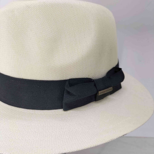ステットソン STETSON 中折れ ストローハット 150周年 メンズ XL