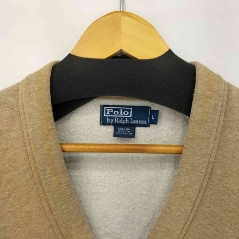 ポロバイラルフローレン Polo by RALPH LAUREN 90S スモールポニー刺繍スウェットカーディガン メンズ JPN:L