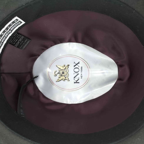 ノックスニューヨーク KNOX NEW YORK ラビットファー 中折れハット メンズ 62cm