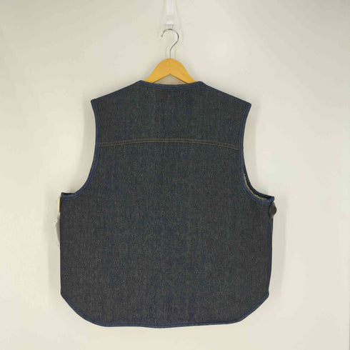 カーハート Carhartt 70-80s USA製 裏ボア インディゴ デニム ベスト メンズ import:XXL