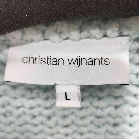 クリスチャンワイナンツ christian wijnants MADE INITALY ナイロン混 ニット レディース L