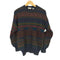 MADE IN ITALY 総柄アルパカ混クルーネックニット メンズ JPN:M