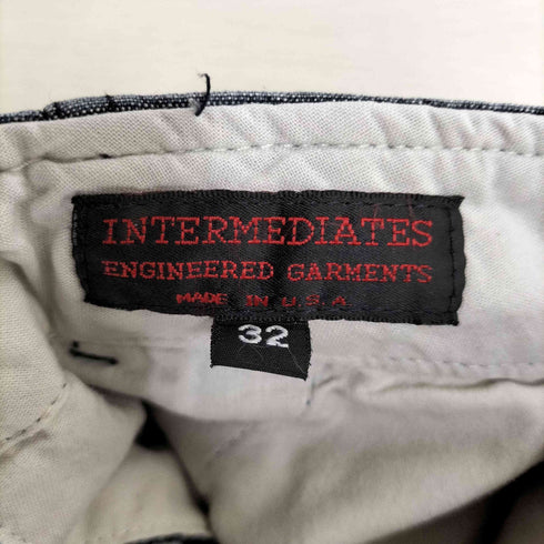エンジニアードガーメンツ Engineered Garments USA製 INTERMEDIATES シャンブレーパンツ メンズ 32