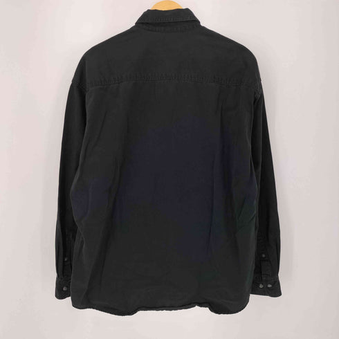 ギャップ Gap 90S OLD GAP ブラック コットンシャツ メンズ import:L