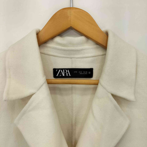 ザラ ZARA ウール ブレンドマスキュリンコート レディース import:S