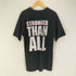 バンドTシャツ 袖裾シングル メンズ