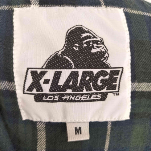 エクストララージ XLARGE 裏地チェックマウンテンパーカー メンズ JPN:M