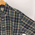 エディーバウアー Eddie Bauer 90-00S 白タグ マドラスチェック B.D S/S シャツ メンズ import:S