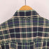 エディーバウアー Eddie Bauer 90-00S 白タグ マドラスチェック B.D S/S シャツ メンズ import:S