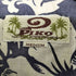 ピコ PIKO 90-00S ハイビスカス 花柄 総柄 開襟 オープンカラー アロハ シャツ メンズ import:M