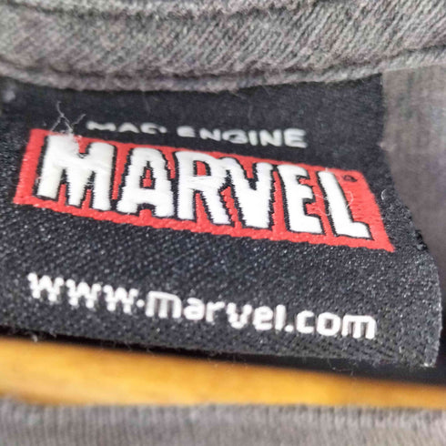 マーベル MARVEL フロントプリントTEE フェード クラッキング ヒーロー メンズ