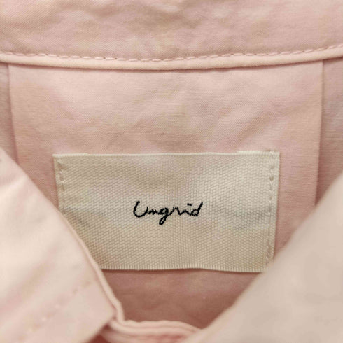 アングリッド Ungrid フロント ポケット L/S シャツ レディース FREE