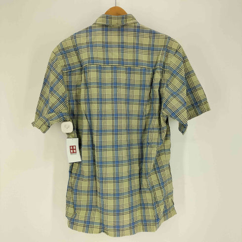 エディーバウアー Eddie Bauer 90-00S 白タグ タータンチェック S/S シャツ メンズ import:XS