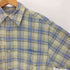 エディーバウアー Eddie Bauer 90-00S 白タグ タータンチェック S/S シャツ メンズ import:XS