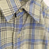 エディーバウアー Eddie Bauer 90-00S 白タグ タータンチェック S/S シャツ メンズ import:XS