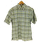 エディーバウアー Eddie Bauer 90-00S 白タグ マドラス チェック S/S シャツ メンズ import:XS