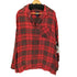 ギャップ Gap 90S OLD GAP チェックネル オープンカラーシャツ メンズ import:M