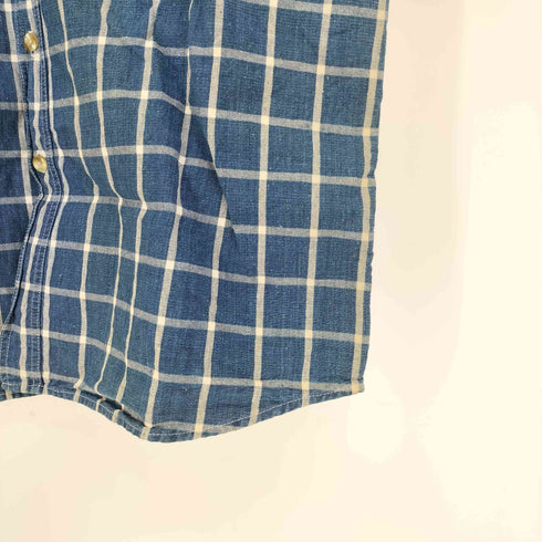 FIELD COUNTRY ガチャポケ チェック S/S ワーク シャツ メンズ import:L