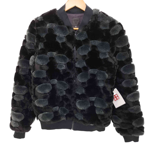 アナスイ ANNA SUI ふわもこファー ジップアップブルゾン レディース US:4