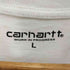 カーハートワークインプログレス Carhartt WIP s/s wip script t-shirt メンズ L