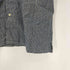 オシュコシュ OSHKOSH 80-90S 三角タグ 織り 千鳥格子 開襟 オープンカラー シャツ メンズ import:M