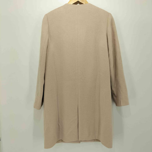 moncada colle-zioni ウール混 カシミヤ ノーカラーコート レディース JPN:L