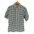 エディーバウアー Eddie Bauer 90-00S 白タグ タータンチェック B.D S/S シャツ メンズ import:XS