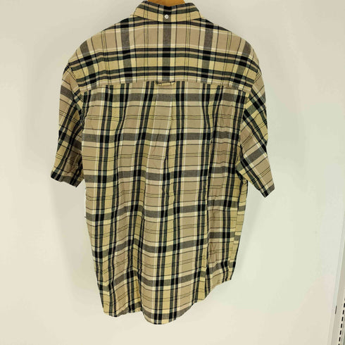 エディーバウアー Eddie Bauer 90-00S 白タグ マドラス チェック B.D S/S シャツ メンズ import:S